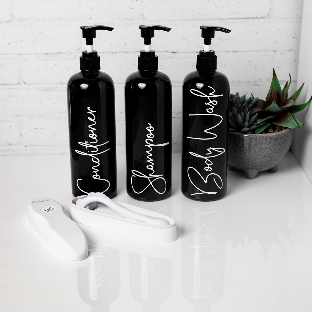 Shower Bottle Label Sets - PLD