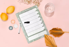 Load image into Gallery viewer, SECONDS SALE* Meal Planner - A4 Reusable Magnetic Planner - 30% OFF RRP
