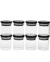 Load image into Gallery viewer, 100ml Glass Spice Jars with Bamboo Lid - PLD
