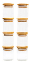 Load image into Gallery viewer, 100ml Glass Spice Jars with Bamboo Lid - PLD
