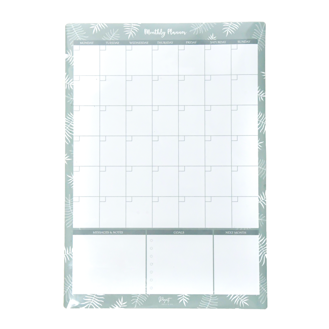 Monthly Planner - Full Magnetic Reusable Planner